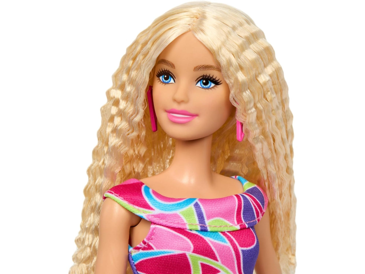 Barbie con capelli biondi ondulati