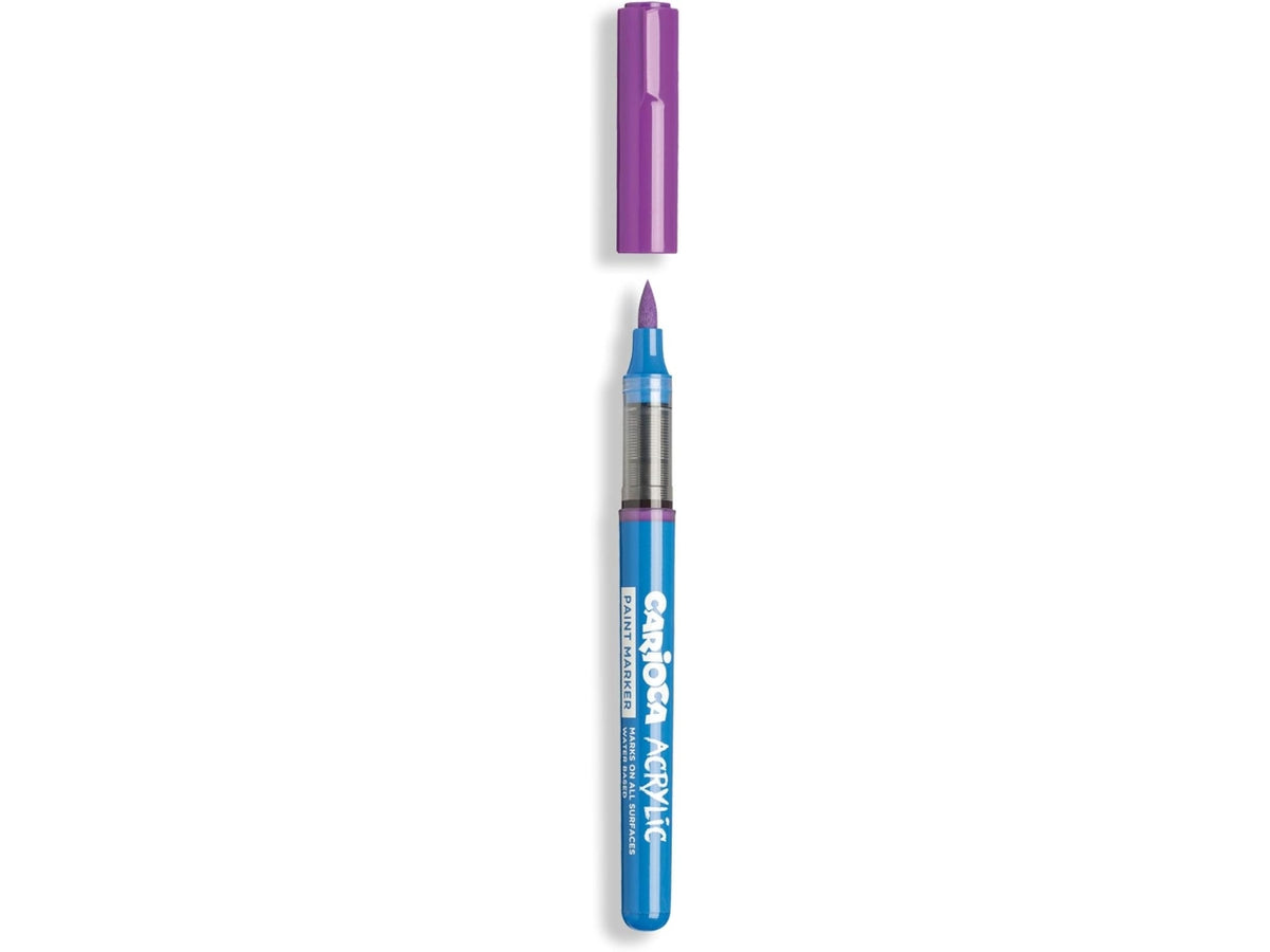 Carioca pennarelli acrylic paint marker scatola 10 pezzi