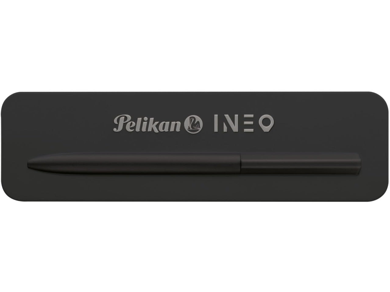 Penna a sfera ineo elements nero rock con astuccio in metallo