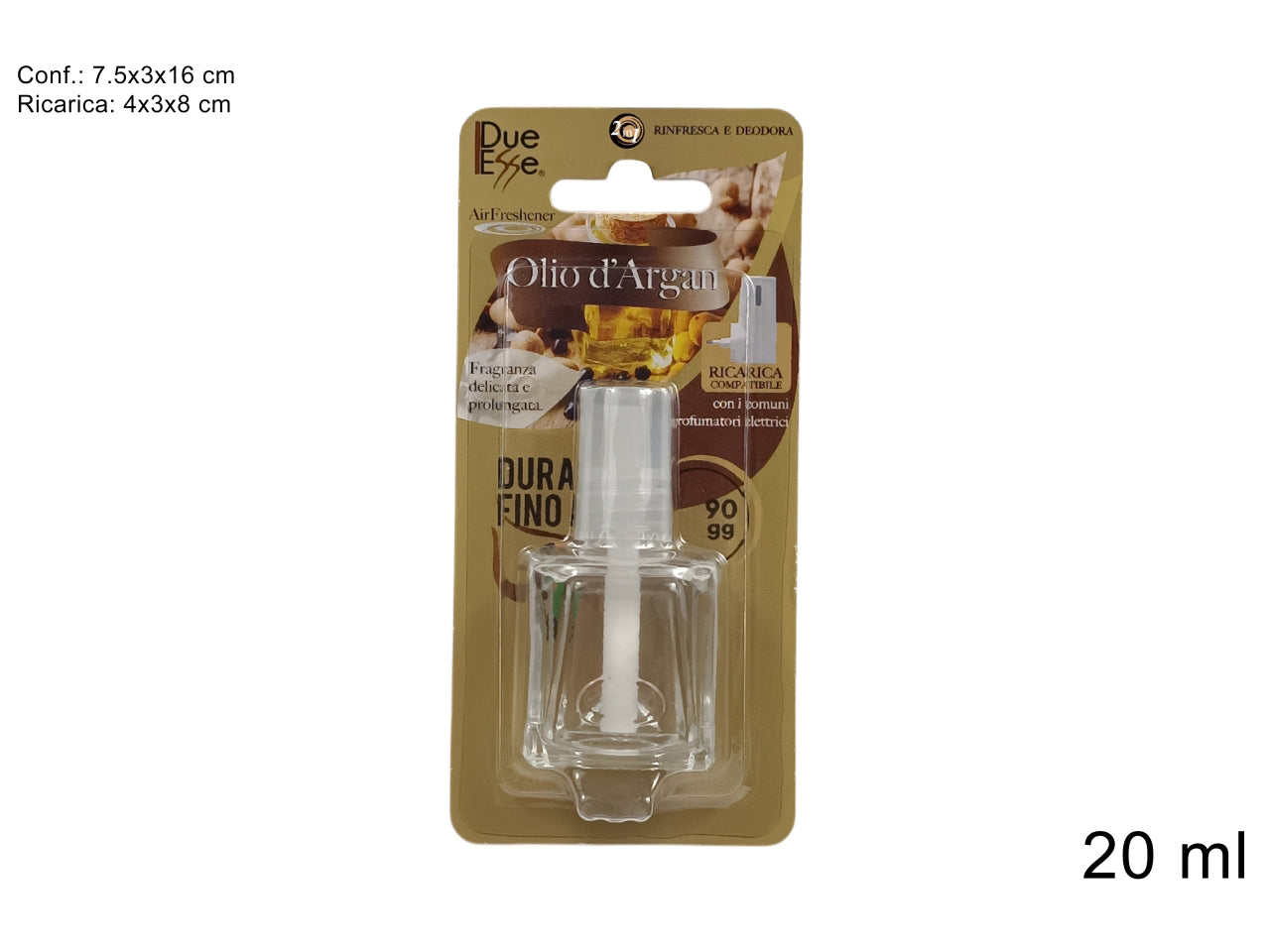 Ricarica per diffusore argan