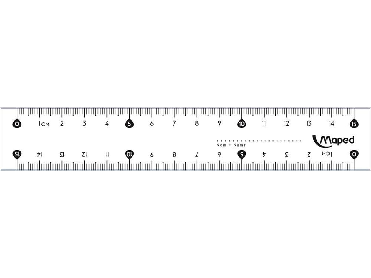Maped righello 15cm infrangibile