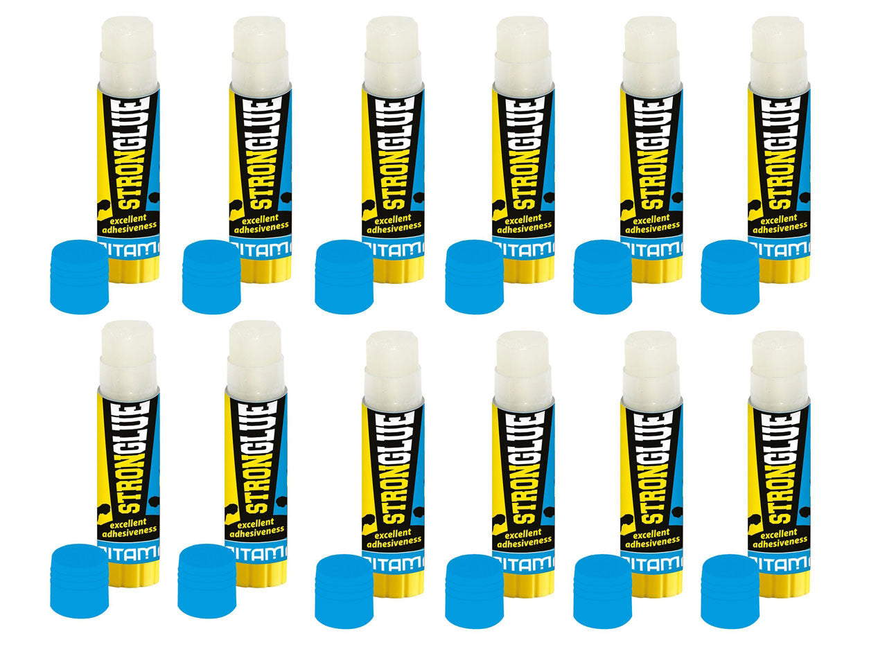 Mitama colla stick strong 21gr scatola 12 pezzi