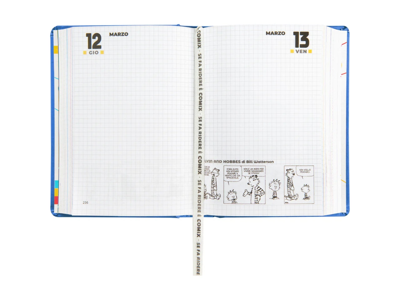 Agenda comix mini 2025/26 16 mesi avio