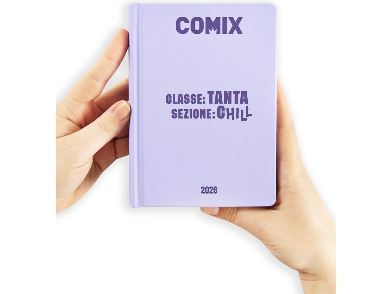 Agenda comix mini 2025/26 16 mesi lilla