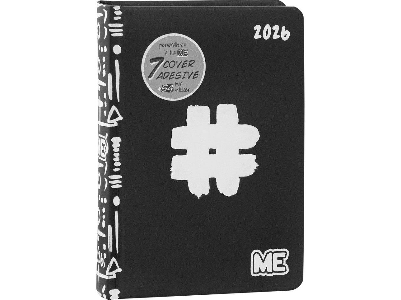 Agenda me classic 2025/26 16 mesi hashtag