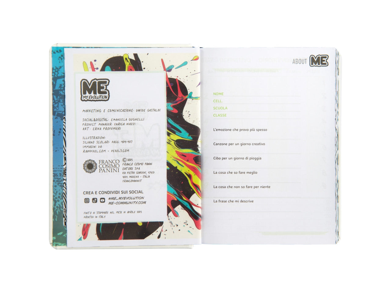 Agenda me classic 2025/26 16 mesi per