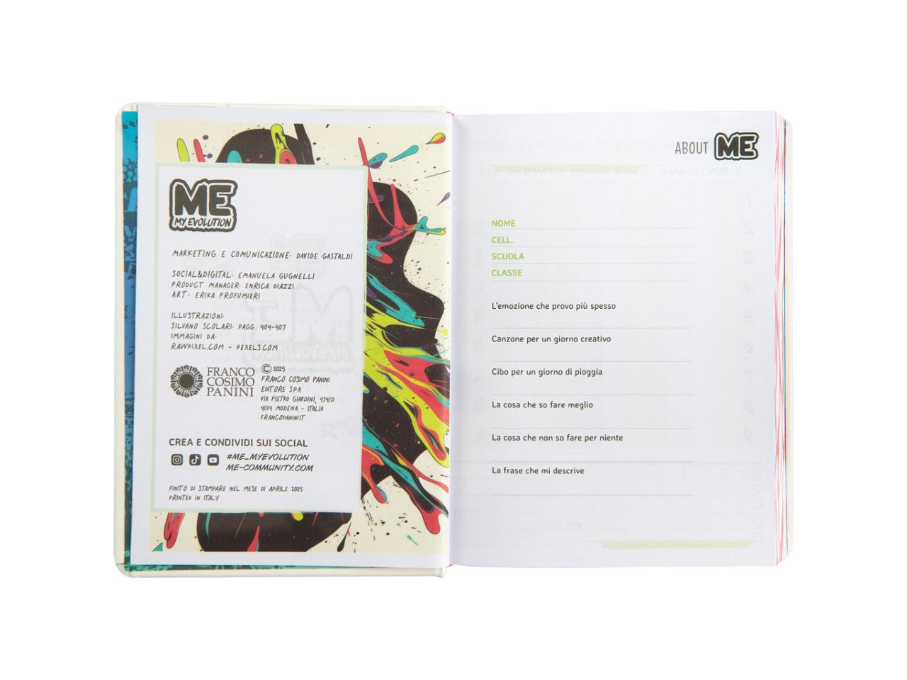 Agenda me classic 2025/26 16 mesi love
