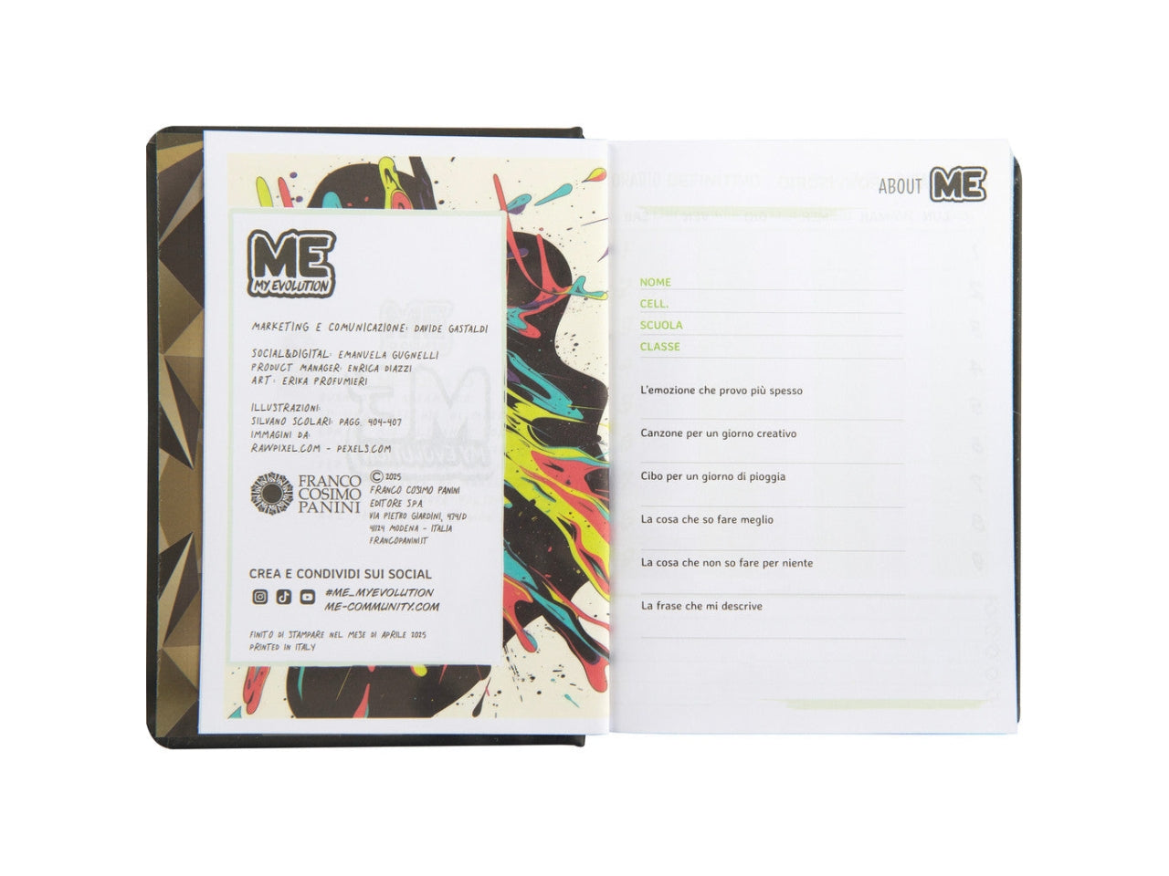 Agenda me luxury 2025/26 16 mesi hashtag