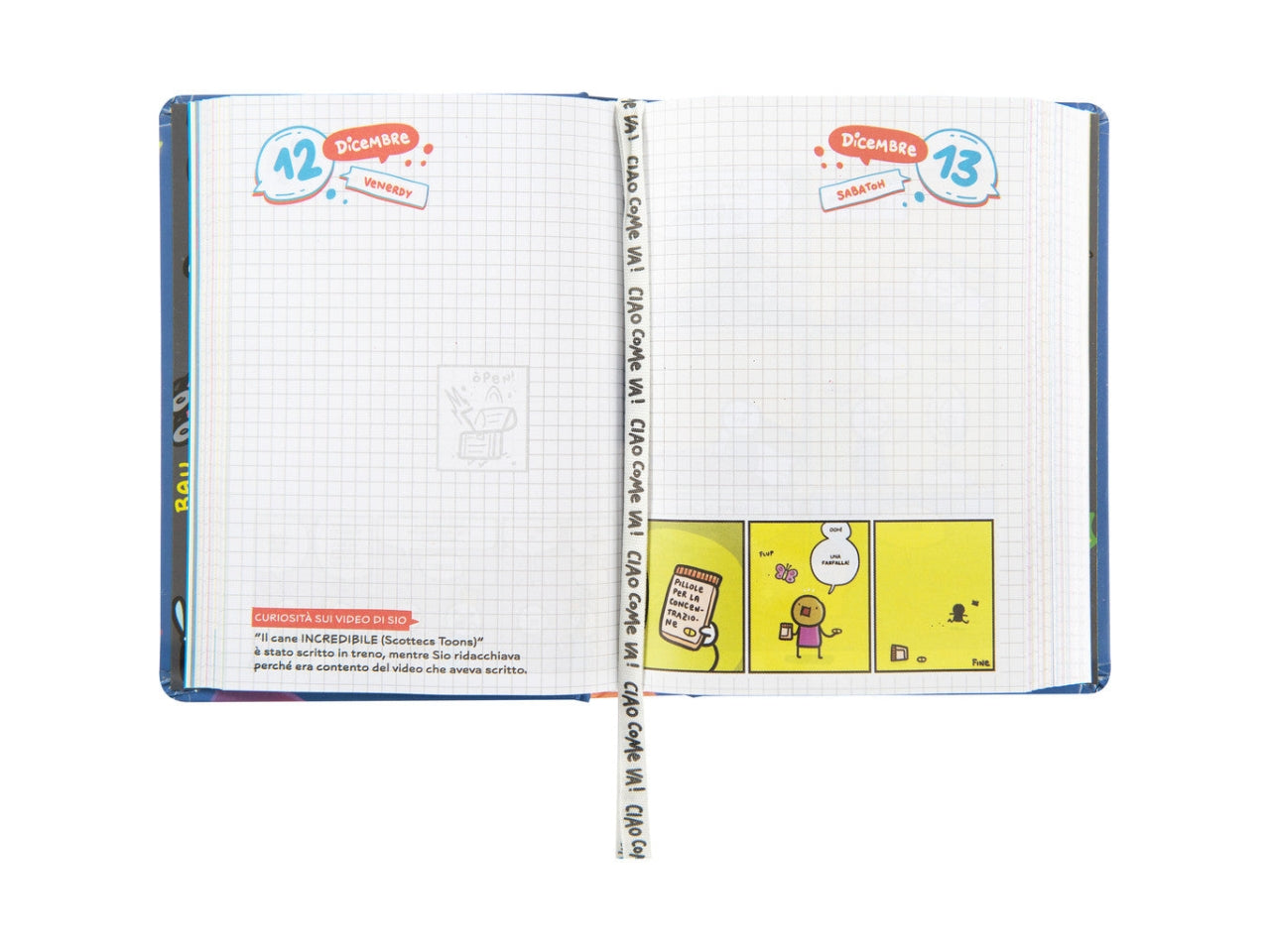 Agenda scomix medium 2025/26 16 mesi unicottero