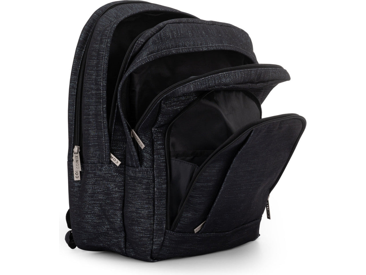 Comix lurex zaino organizzato nero