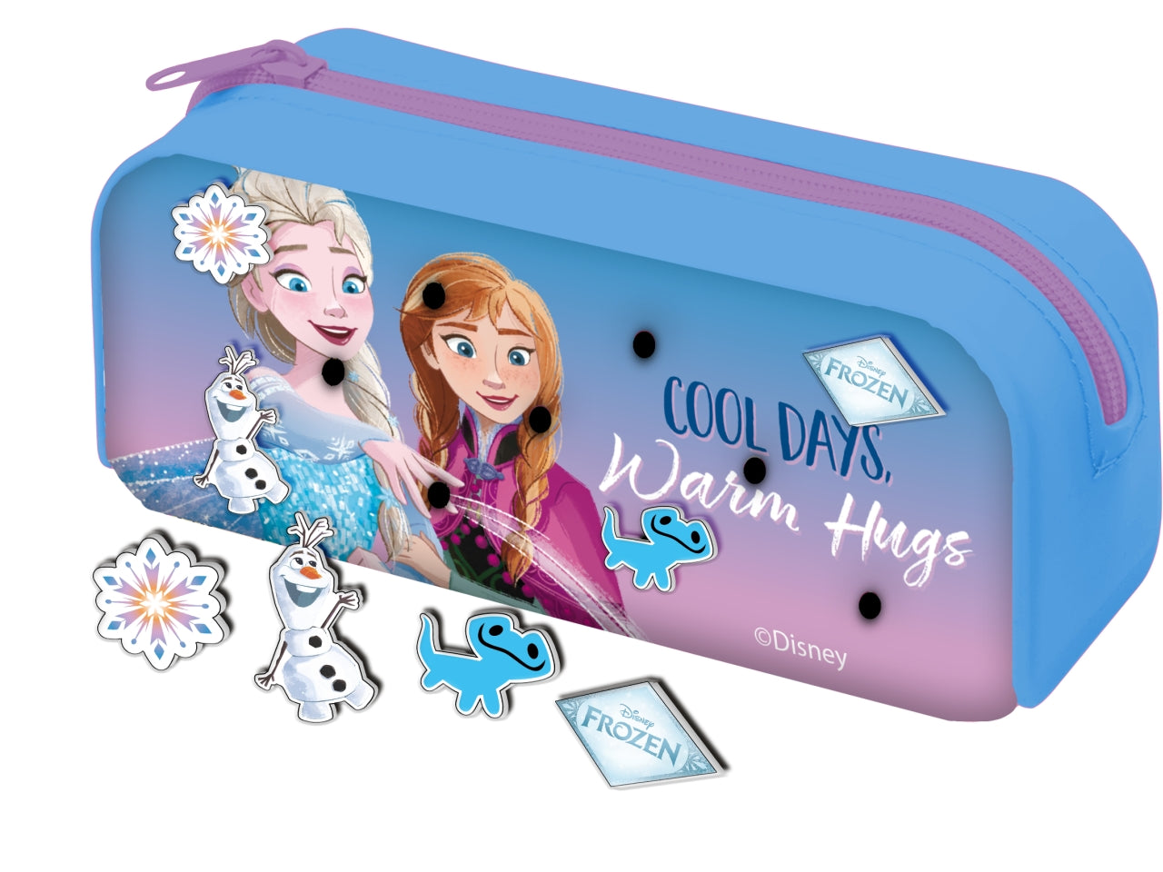 Frozen astuccio in silicone con 4 patch