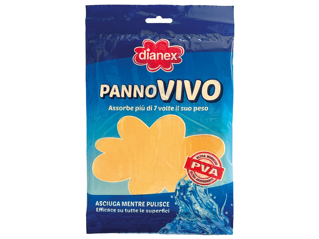 Dianex panno vivo in pva ultra assorbente per tutte le superfici