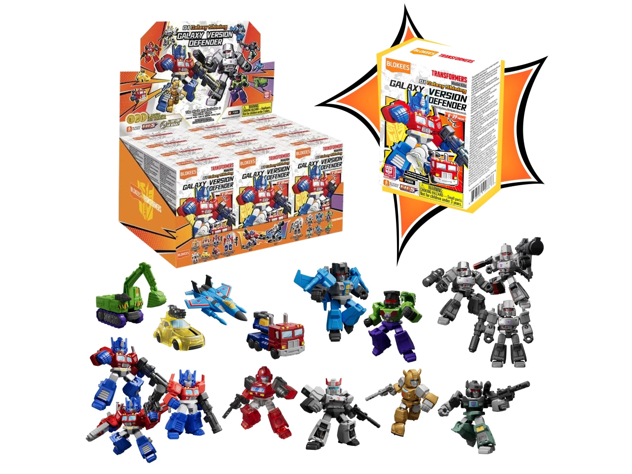 Blokees Figures - Transformers - Defender Version 01