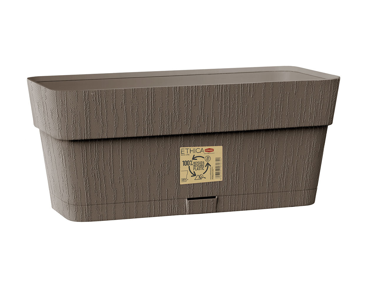 Ethica balconetta con riserva d'acqua 30cm tortora