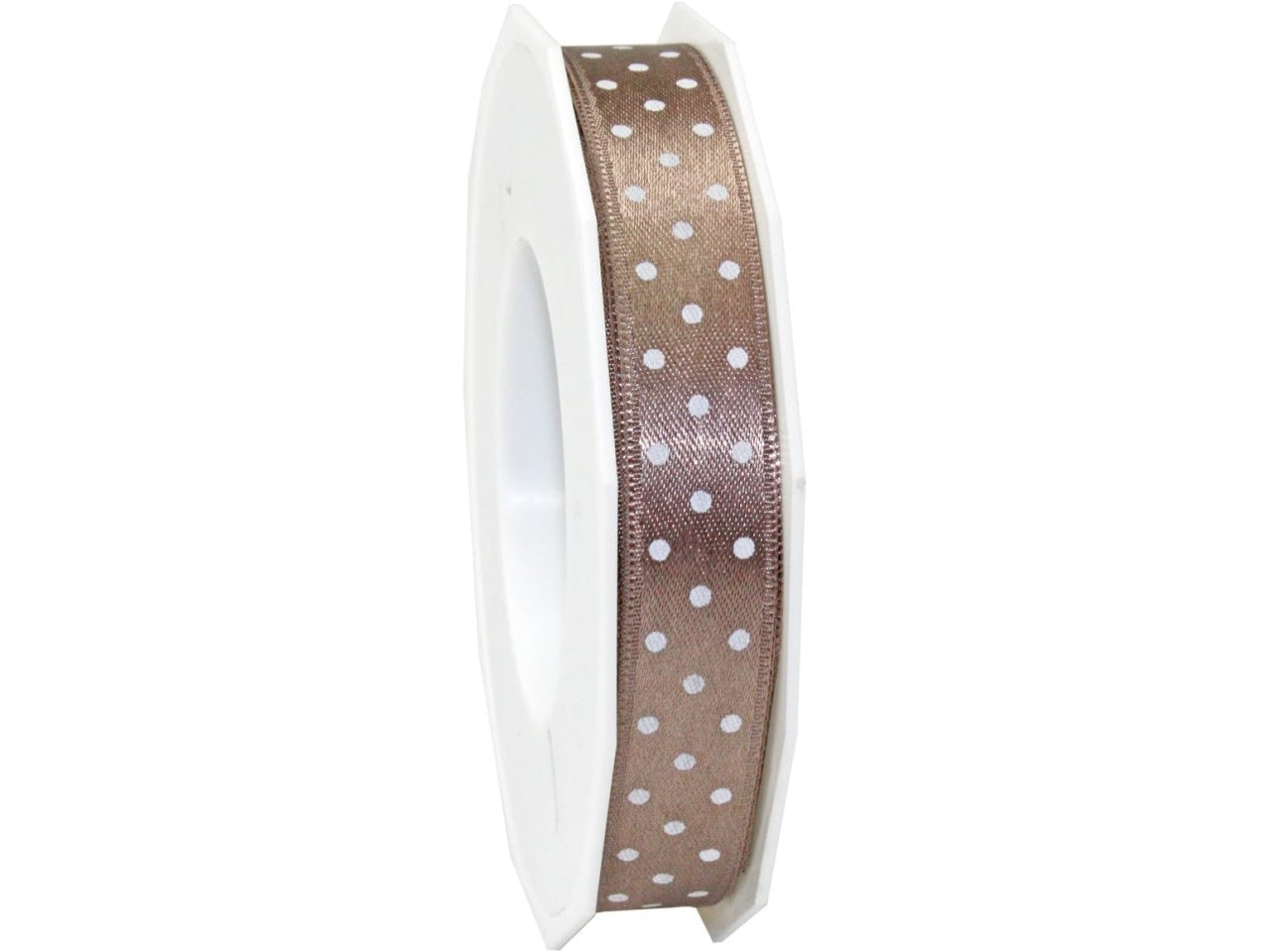 Nastro Mini Dots 10mmx20mt di colore tortora