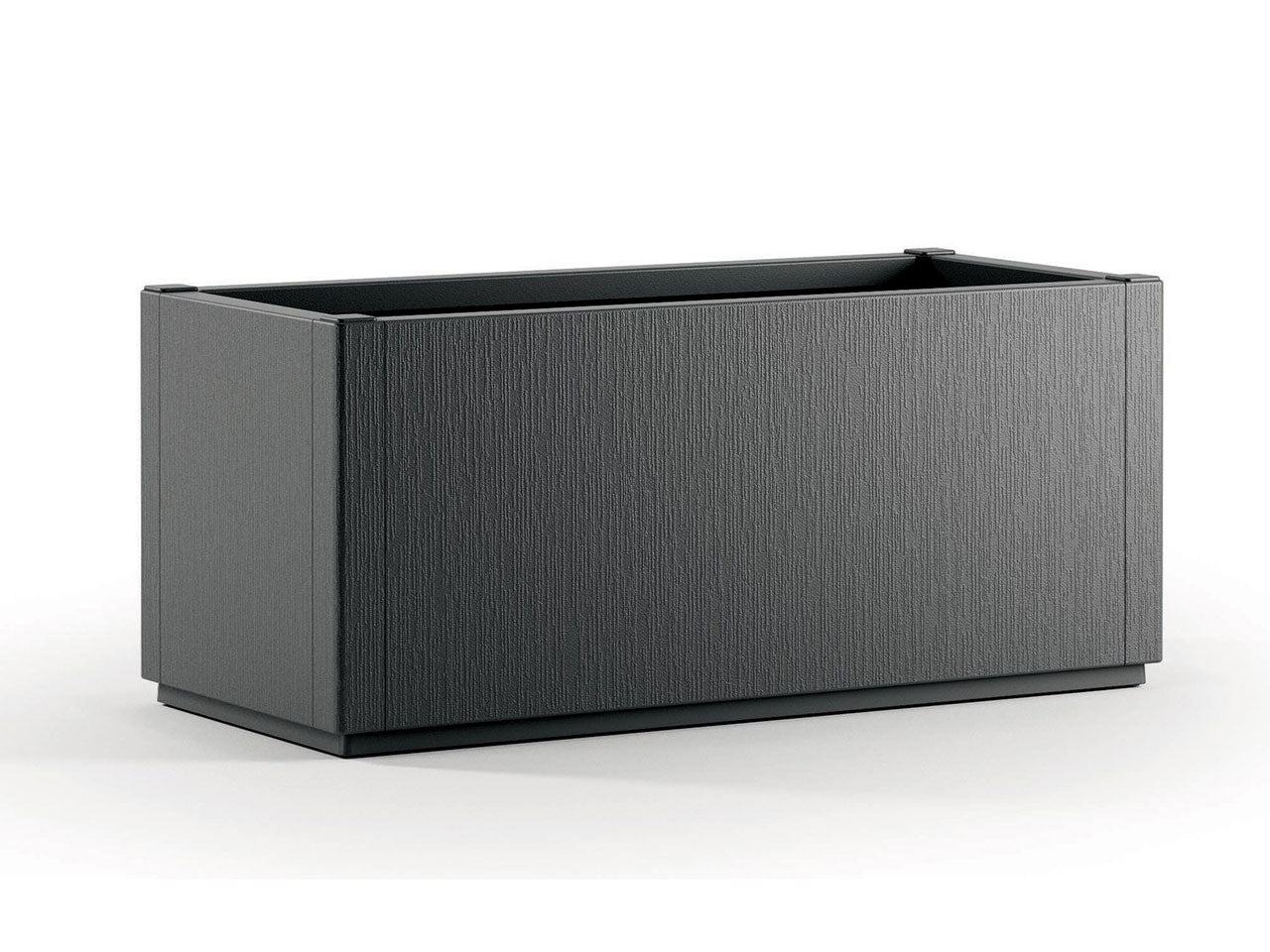 Ethica fioriera rettangolare 80l 80x36xh.35cm grafite