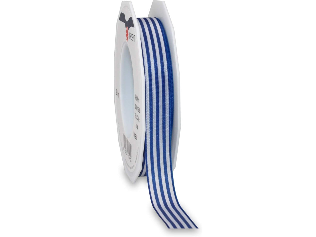 Nastro lines 15mmx20mt di colore blu e bianco