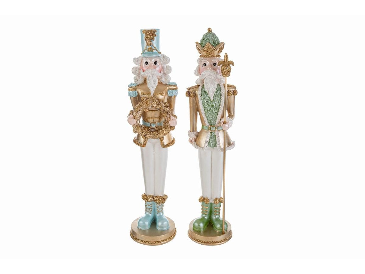 Schiaccianoci 40,5cm in resina oro assortiti