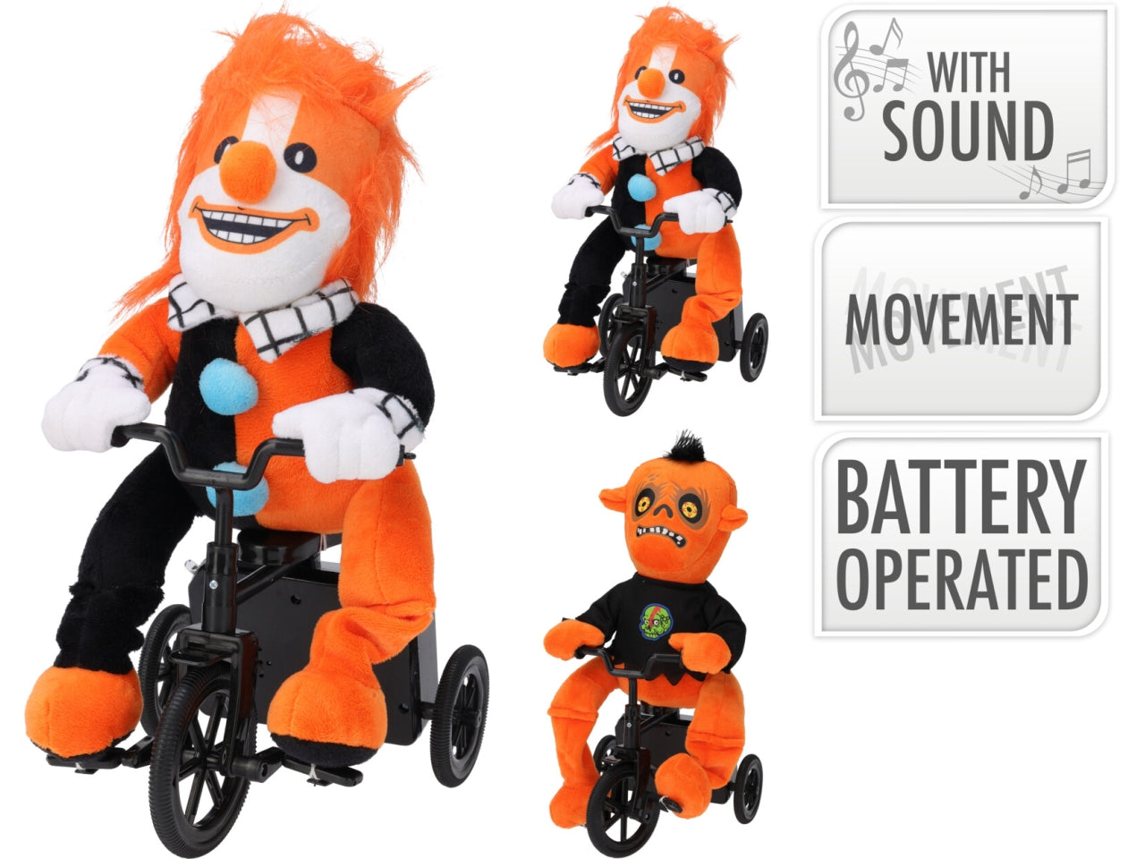 Figura halloween con suono e movimento soggetti assortiti