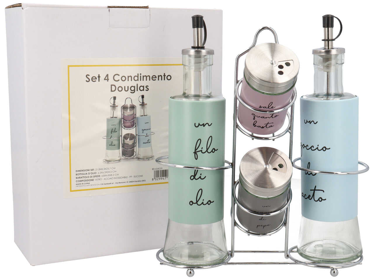 Douglas condimento set da 4 pezzi
