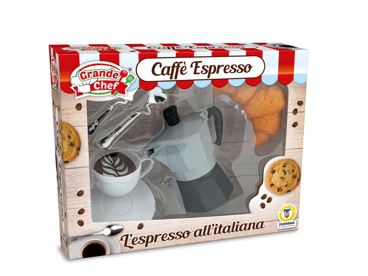Grande chef caffè espresso all'italiana