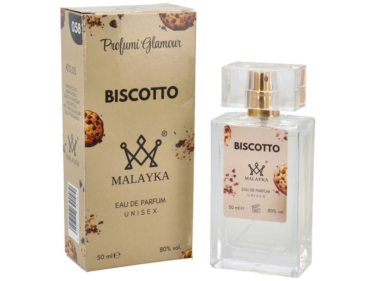 Profumo unisex 50ml Biscotto 058