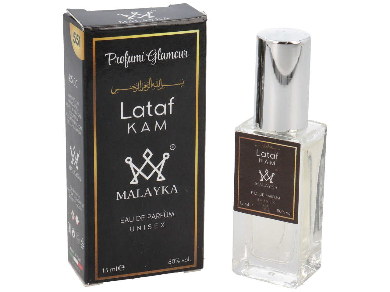 Profumo unisex 15ml Khamrah