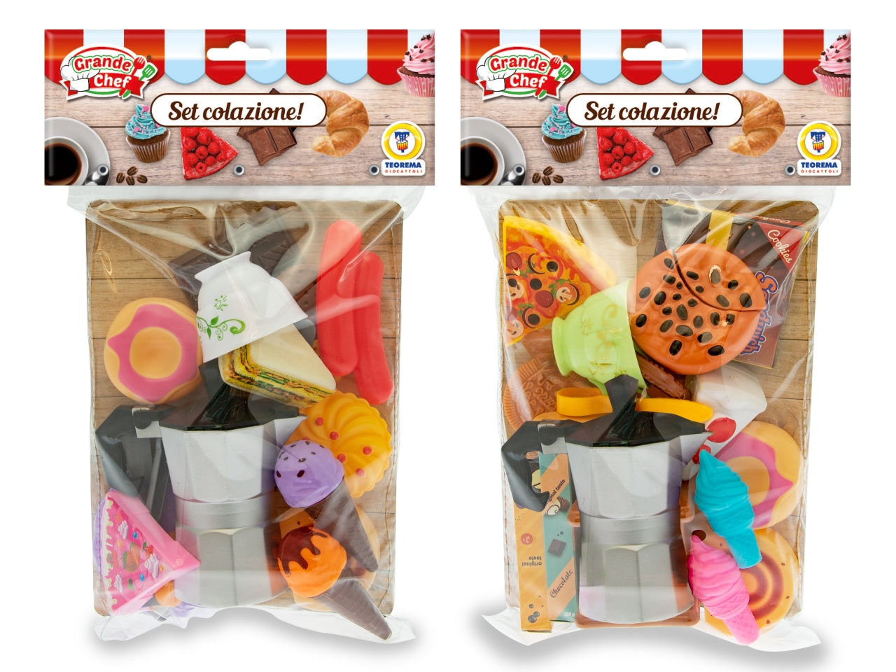 Grande chef set colazione assortiti