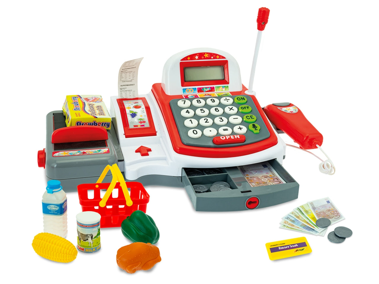 Grande chef registratore di cassortiti a c/scanner