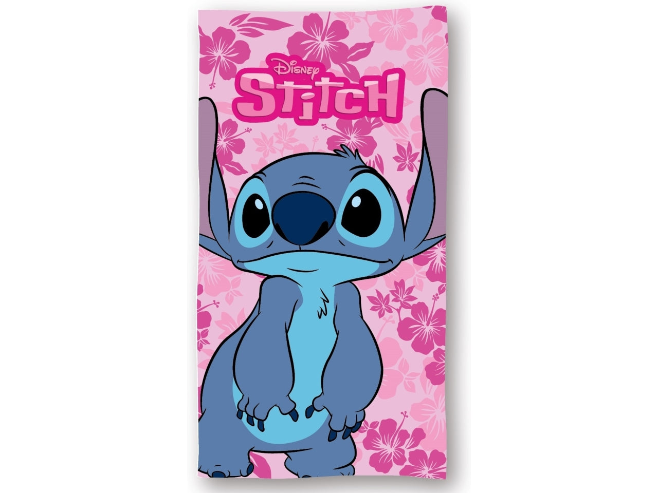 Stitch girl telo mare microfibra 70x140cm