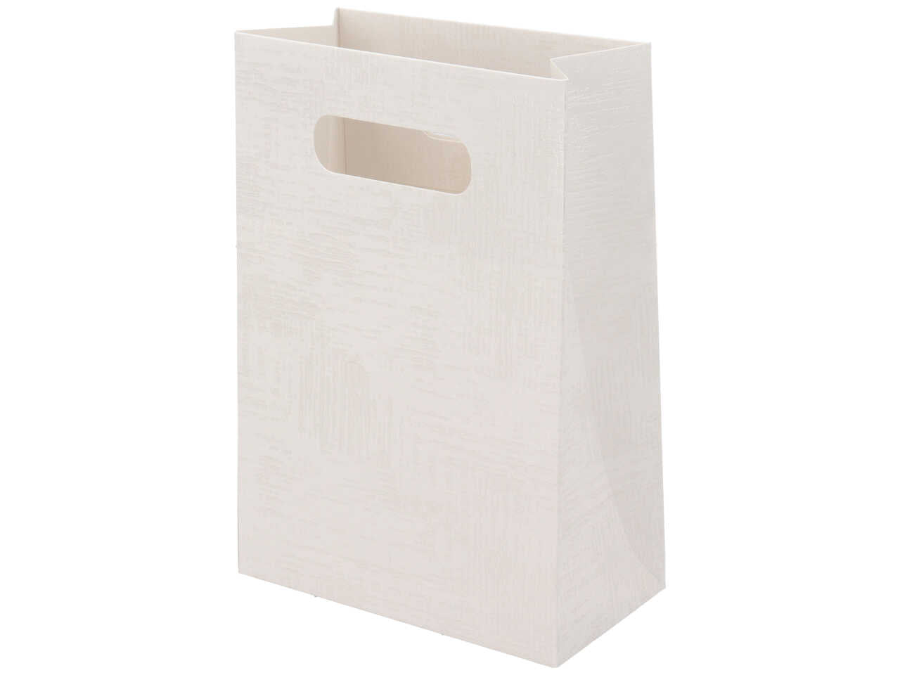 Shopbox tela bianca 12,5x6,5x18cm
