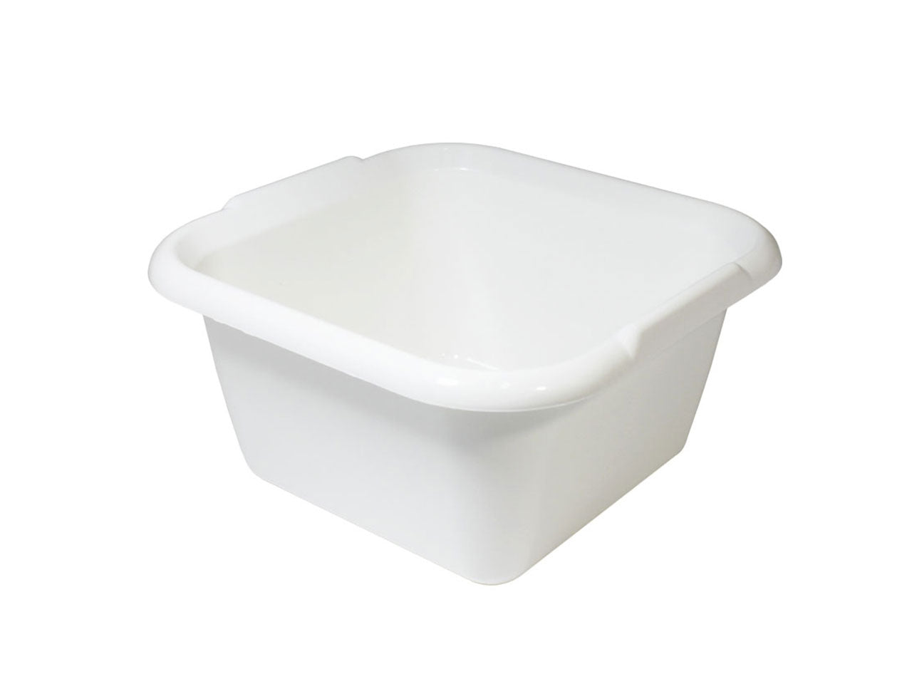 Bacinella quadra isi 30x30cm 7l bianco
