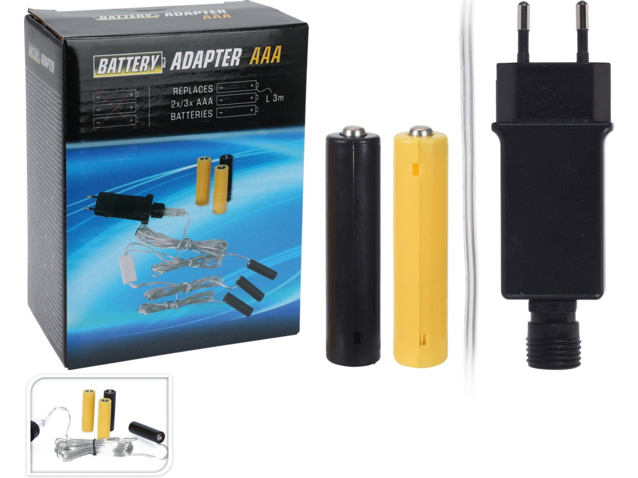 Trasformatore elimina pile AAA