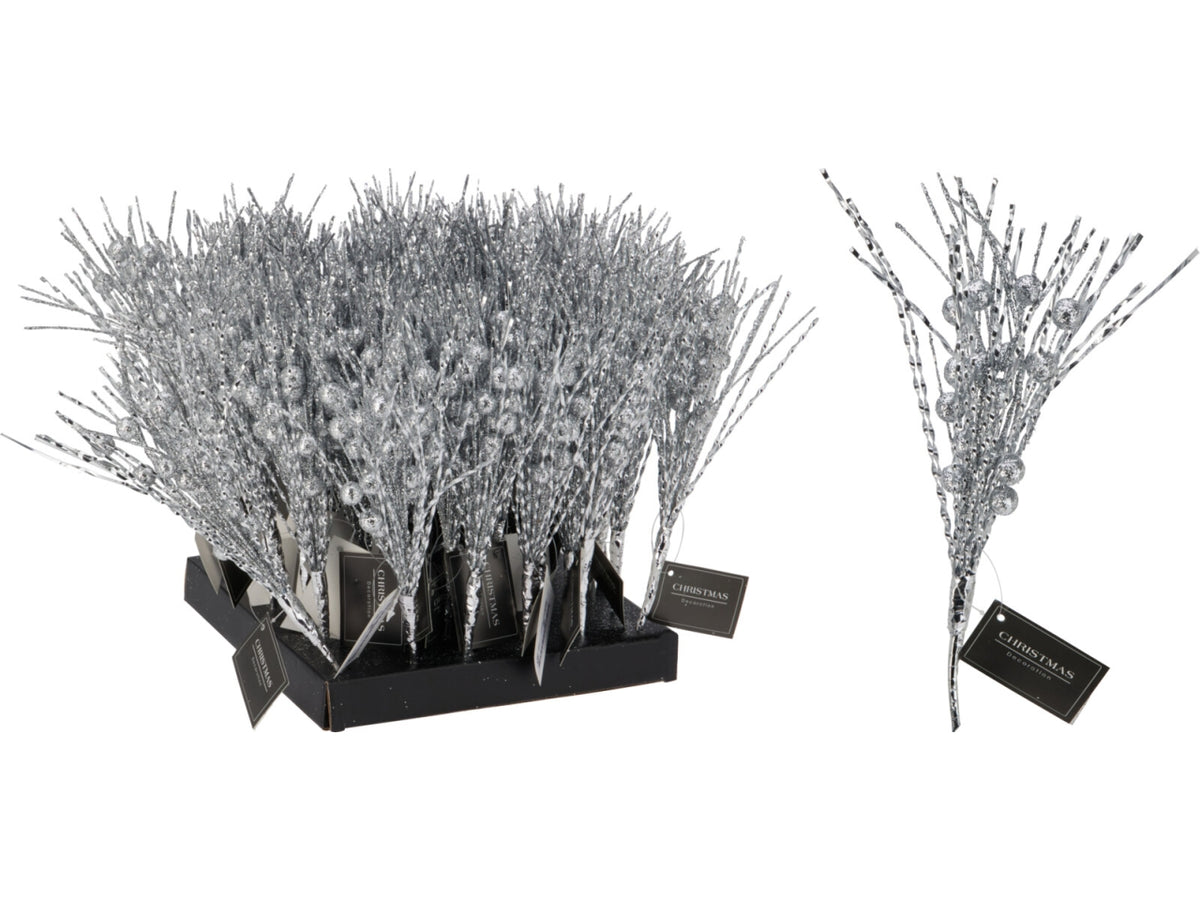 Ramo 23cm argento metallic