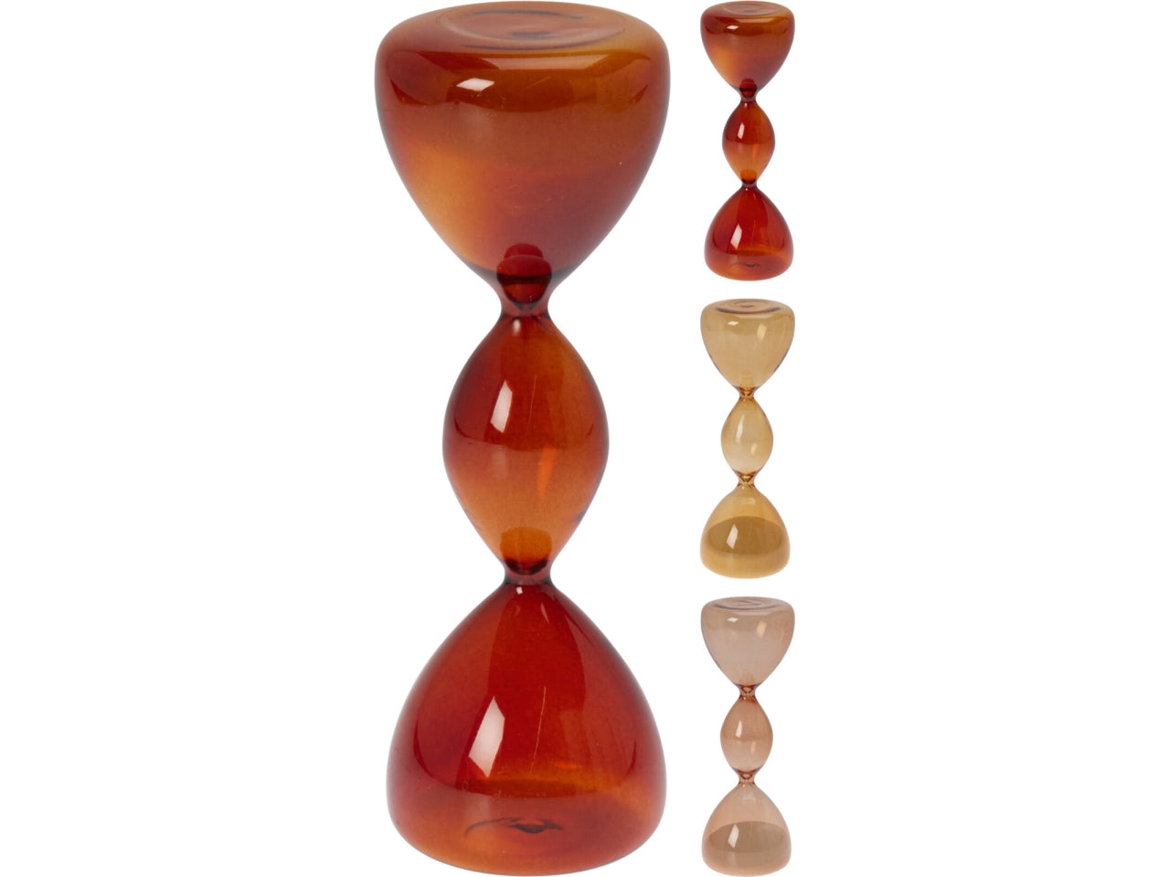 Clessidra in vetro 5x16cm assortite