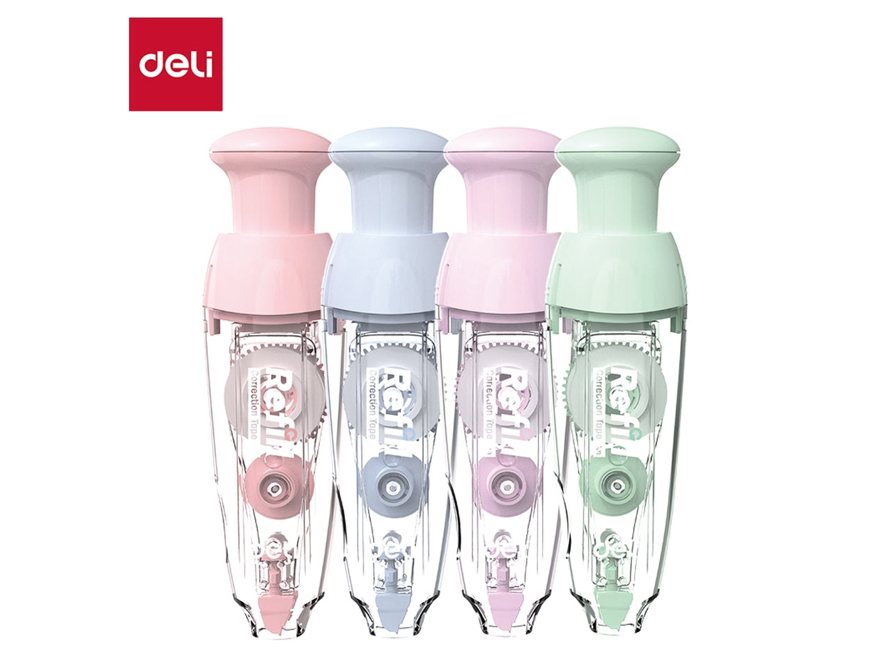 Correttore nastro a scatto 5mmx6mt ricaricabile