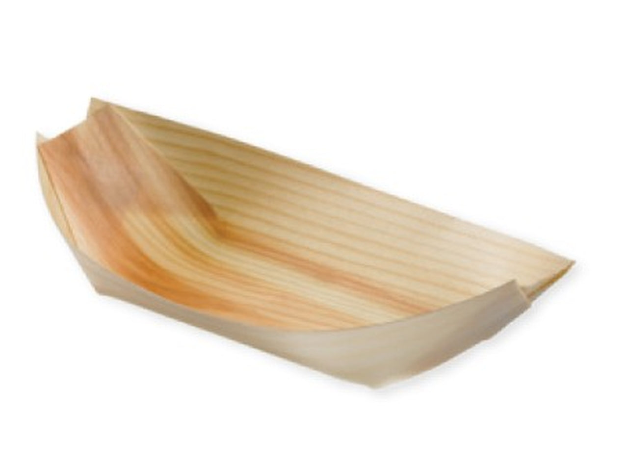 Piroga in legno mini 7x5x2cm confezione da 50 piroghe