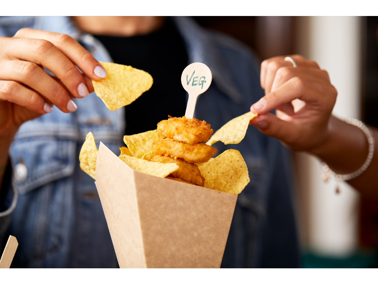 Street food cono da fritti 500 ml 9,5x9,5x22,5cm confezione da 50 coni