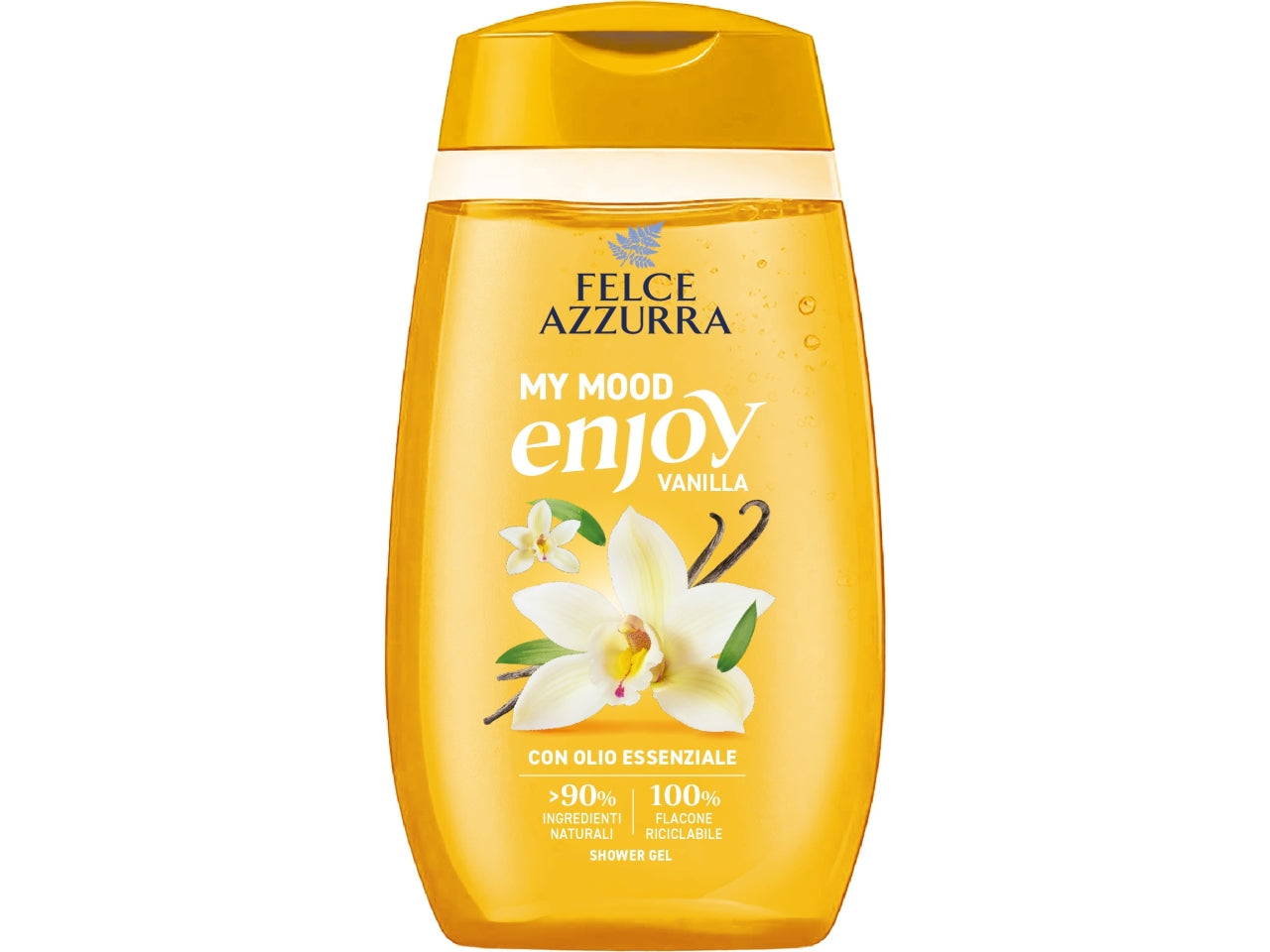 Felce azzura doccia my mood enjoy vanilla 250ml $