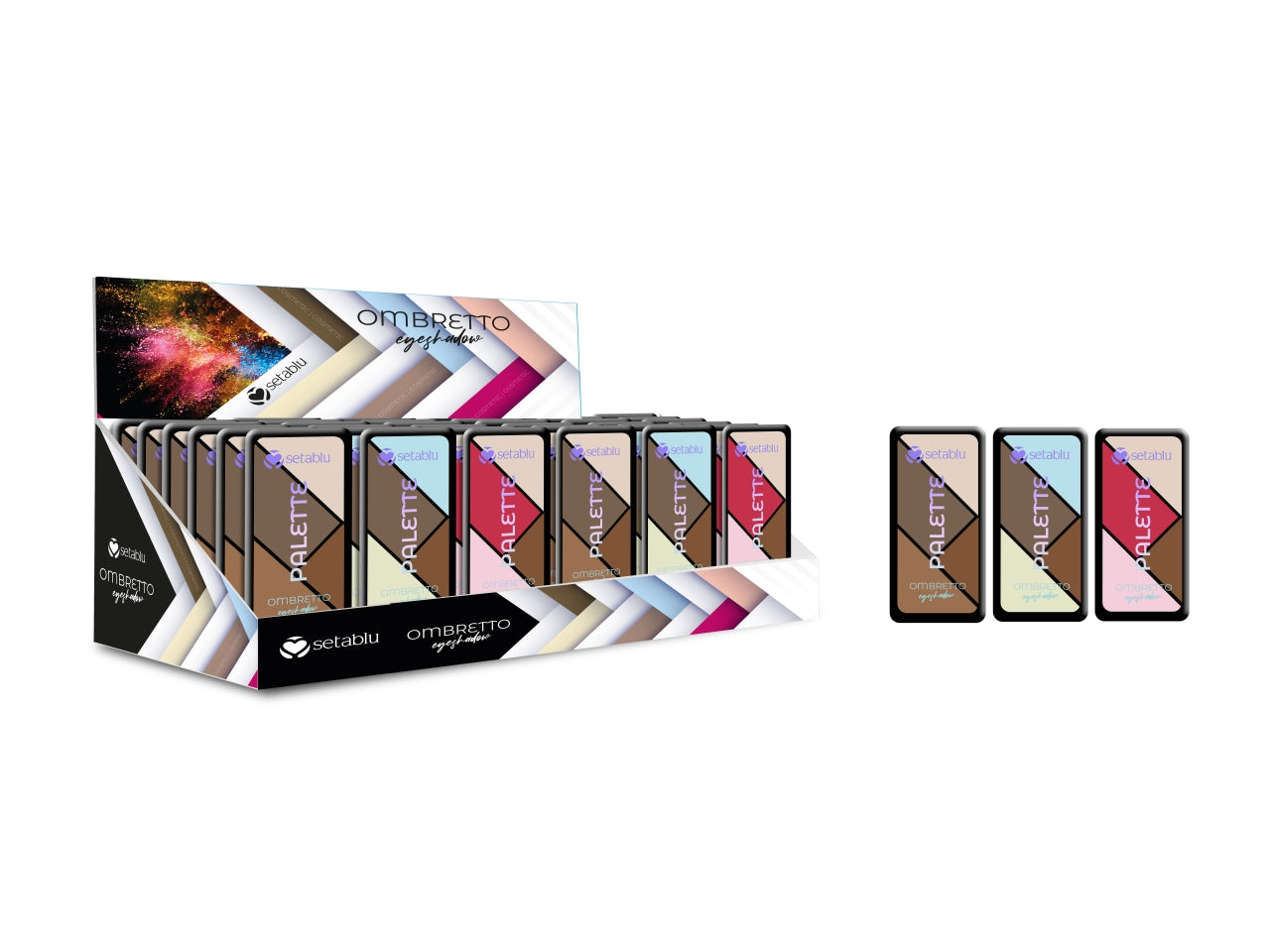 Palette ombretti 4 colori