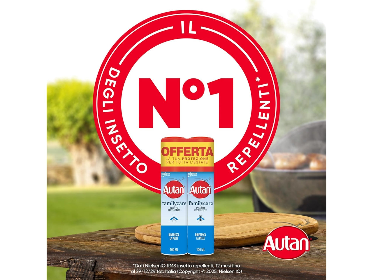 Autan family spray antizanzara, bipacco $