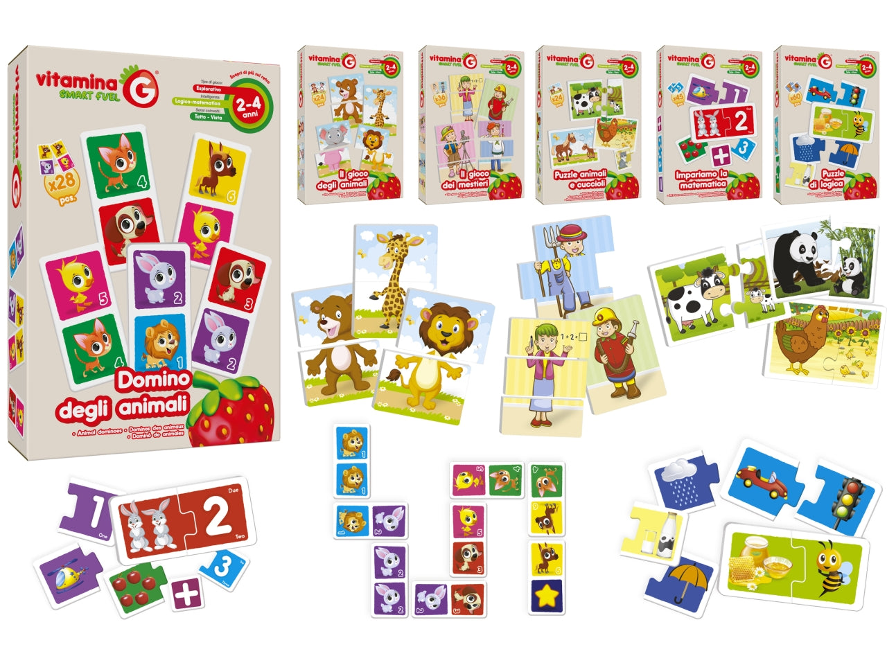 Vitamina G giochi educativi assortiti