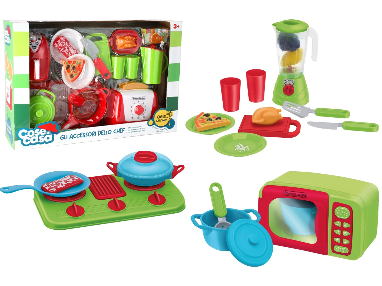 Cose di casa set elettrodomestici con accessori