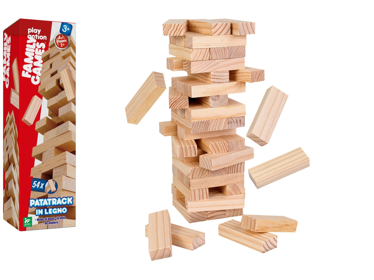 Family games patatrack in legno 54pezzi