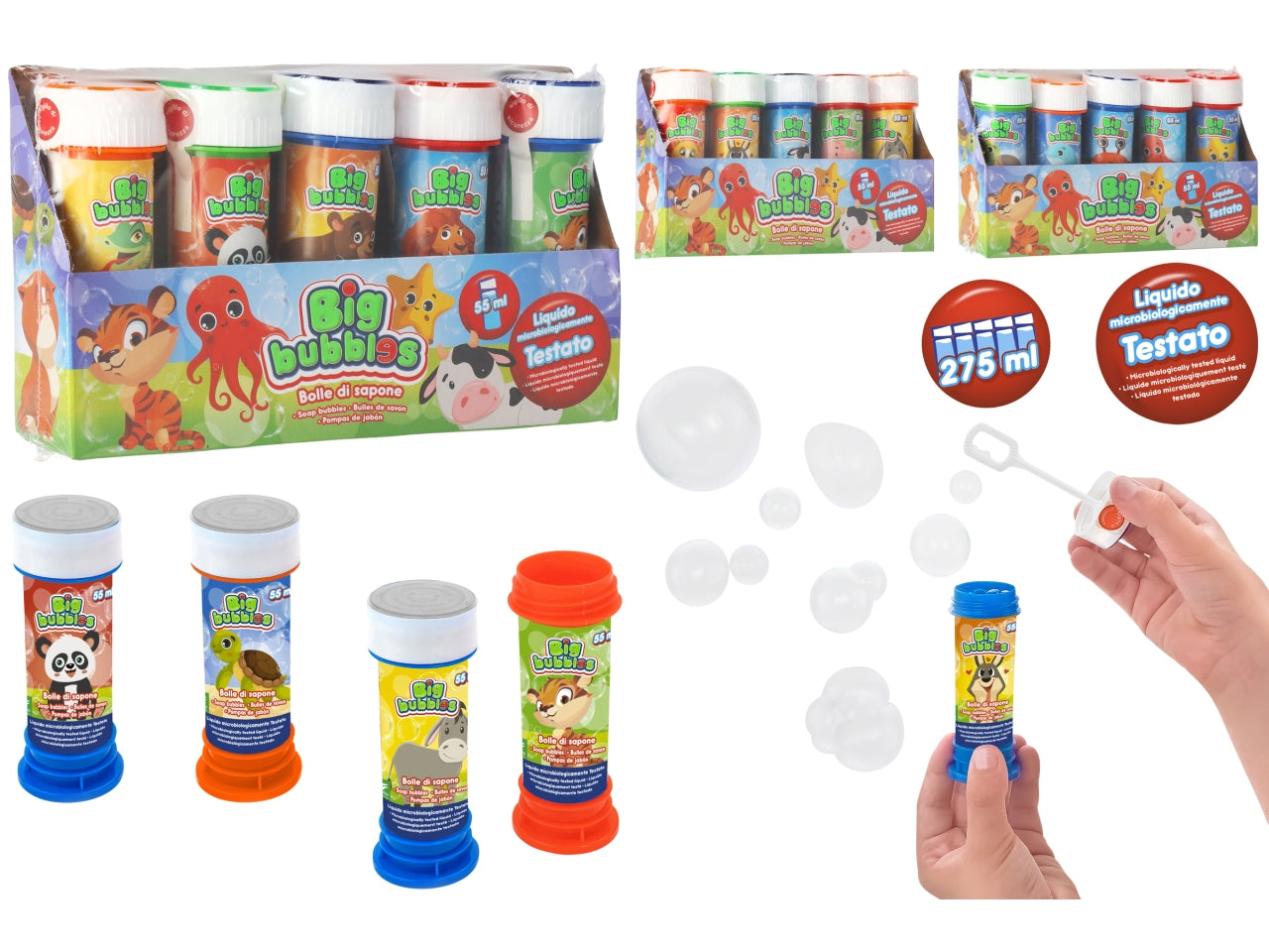 Big bubbles bolle di sapone con gioco 55ml