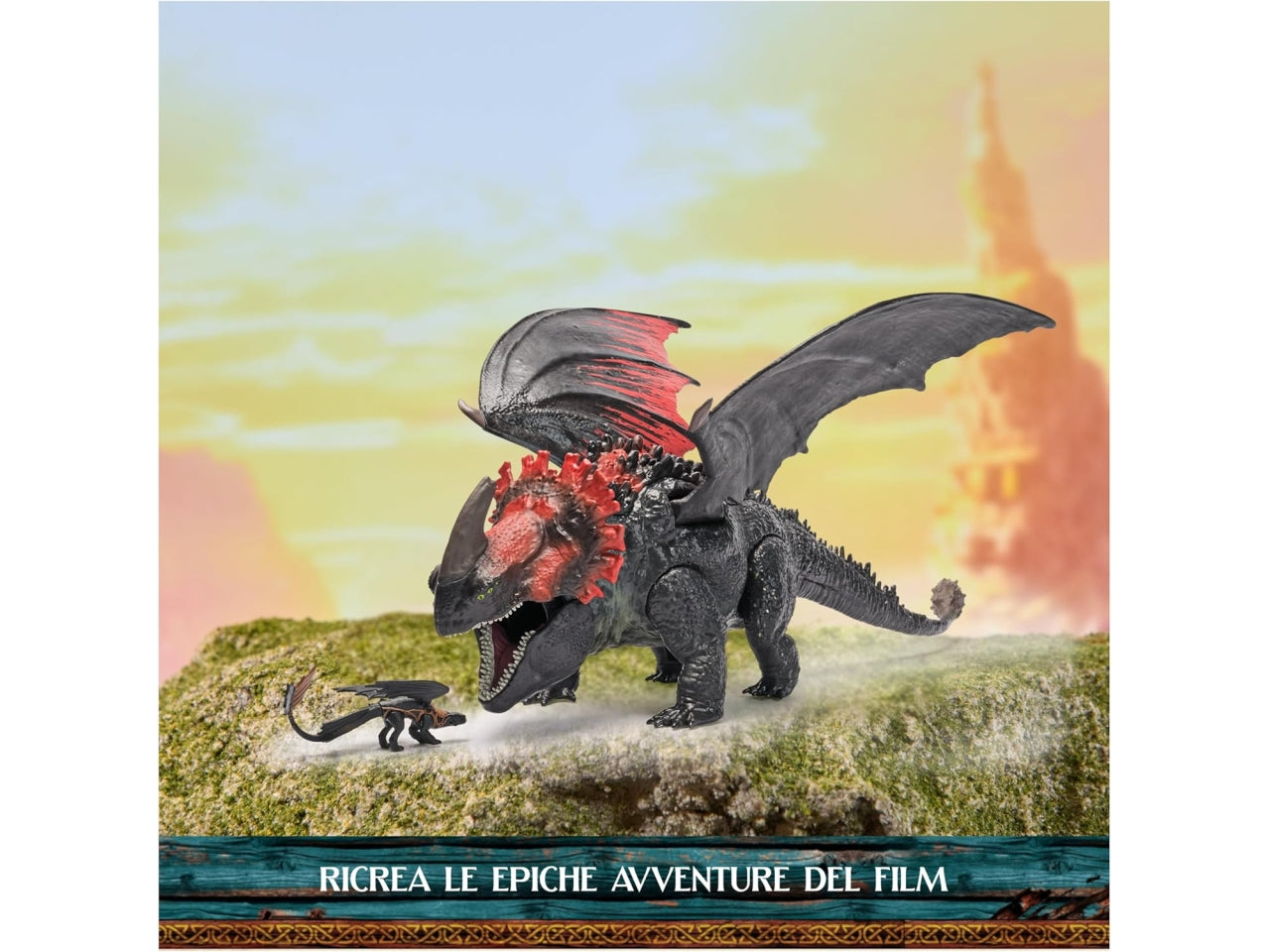 DRAGONS Morte Rossa e Mini Sdentato