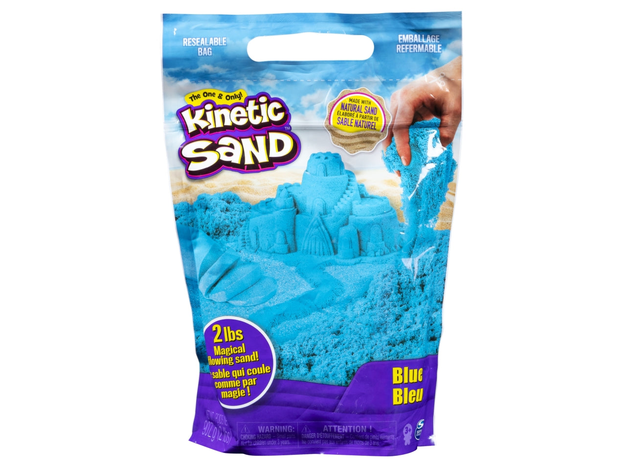 Kinetic sand sacchetto sabbie colorate assortiti