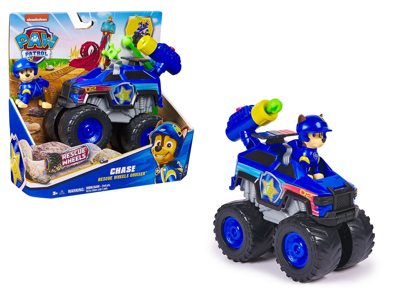 Paw patrol veicolo tematizzato rescue wheels chase