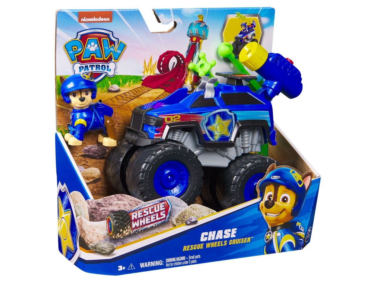 Paw patrol veicolo tematizzato rescue wheels chase