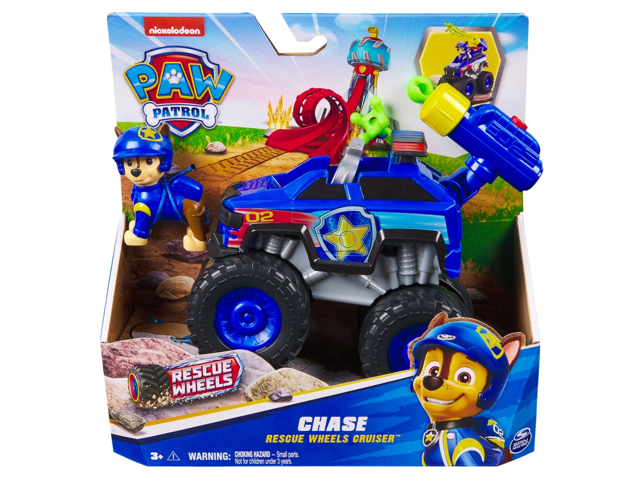 Paw patrol veicolo tematizzato rescue wheels chase